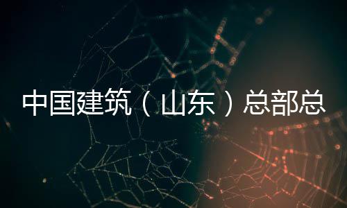 东涛一公司研中国总部总经中建建筑理王六局行到分公山水利水电山东司调